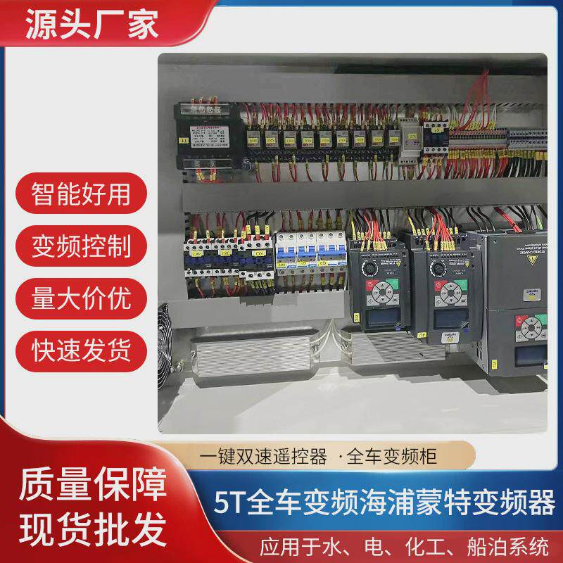 变频器批发5t全车变频海浦蒙特现货全车变频柜双速遥控器变频控制