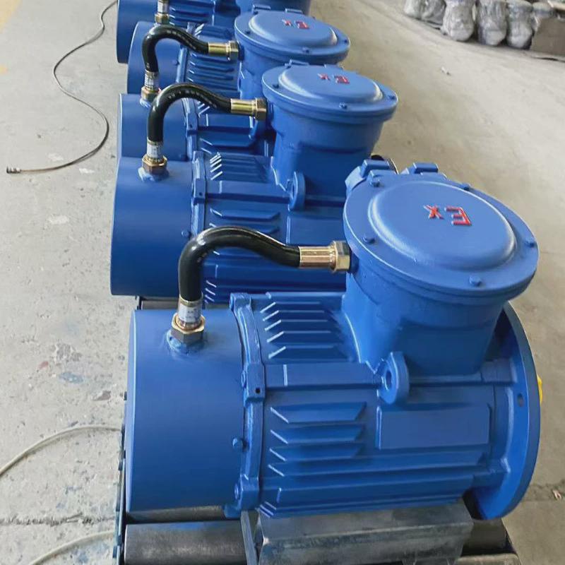 厂家直供配套清洗机电机三相异步ybx3加制动刹车电机设备