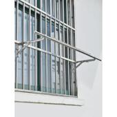 jw衣晾衣架室内可折叠免孔防盗窗杆阳台晾晒被子窗户伸缩晒衣架