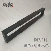 s588新中式 木门把手玻璃门拉手把手包厢别墅实木大酒店不锈钢门把