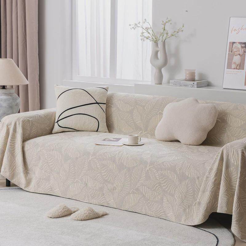 ins风沙发盖布巾毯通用沙发套罩全包简约四季布艺棉质沙发垫全盖