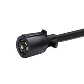 批发欧美式 房车拖车汽车电源线连接器7芯防水延长插头适配器接线