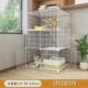 猫笼家用室内可移动不占地猫窝小户型下层上猫柜猫舍猫屋猫咪笼子