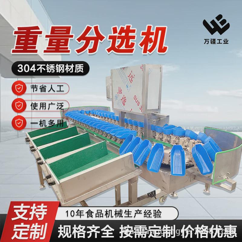 全自动水果分选设备西红柿等级分级机转盘式凤梨分选机
