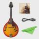 西洋曼陀林乐器曼陀铃日落色云杉电声藏族eq曼陀铃琴八弦曼德琳