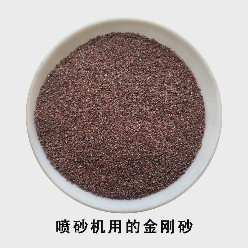 喷砂机专用砂棕刚玉金刚砂磨料玻璃五金电器喷砂除锈棕刚玉金刚砂