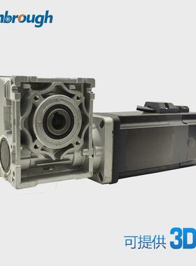 86蜗轮无刷电机刹车减速ac220v785w3000rpm减速比5-100