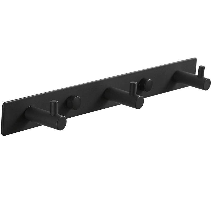 黑色金属挂钩单钩鞋柜壁挂排钩衣服挂衣钩墙壁衣柜打孔衣帽钩,家装主材,挂钩/挂衣钩,淘宝优惠券,粉丝福利购,淘宝优惠卷