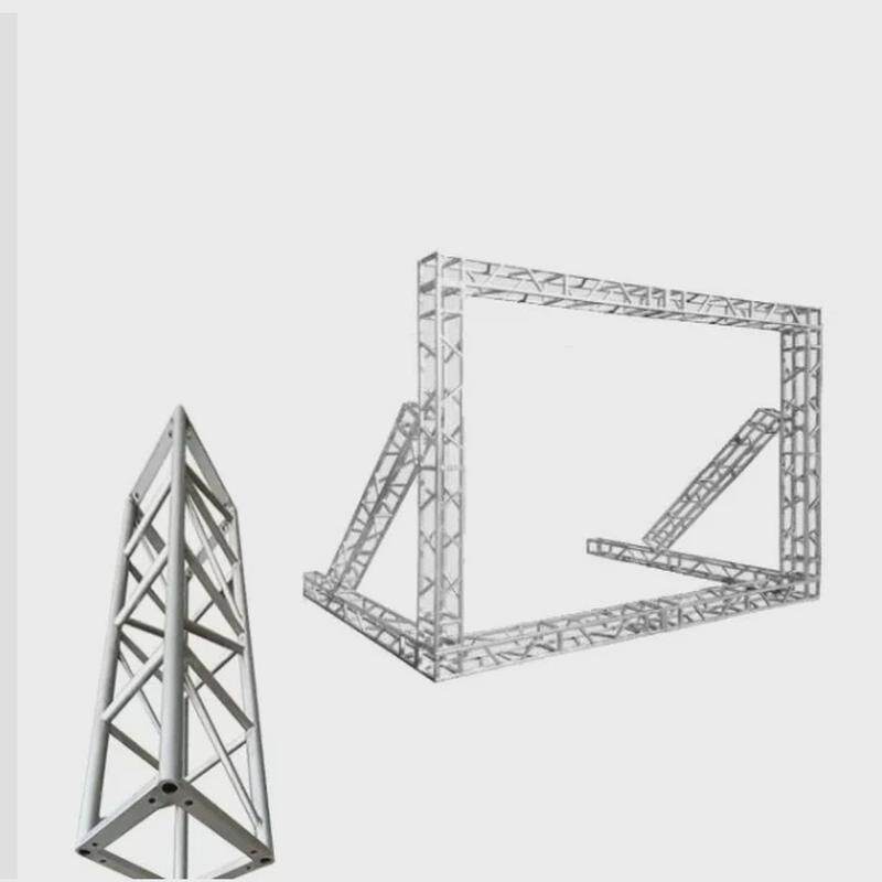 led户外搭建背景架舞台架子桁架展会发光展架展览展架铝合金背景