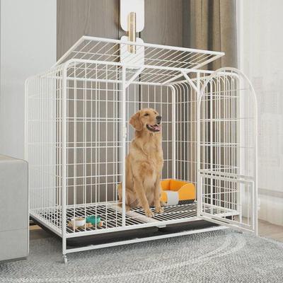 狗笼子大型犬中型犬狗笼带厕所家用室内外金毛拉布拉多笼子狗笼厂