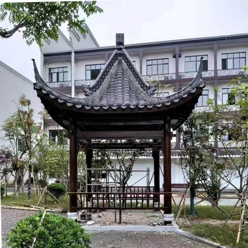 户外防腐木四角凉亭庭院别墅室外院子双层仿古建景观实木休闲亭子,住宅家具,木屋凉亭,淘宝优惠券,粉丝福利购,淘宝优惠卷