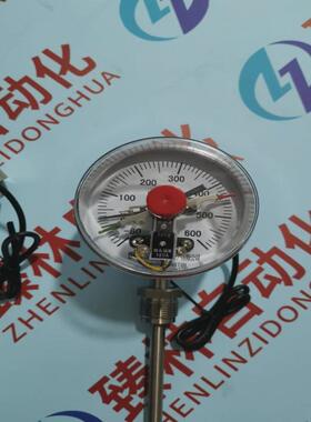 wssx-304全接点电接点双金属温度计wssx-413电不锈钢双金属温度计