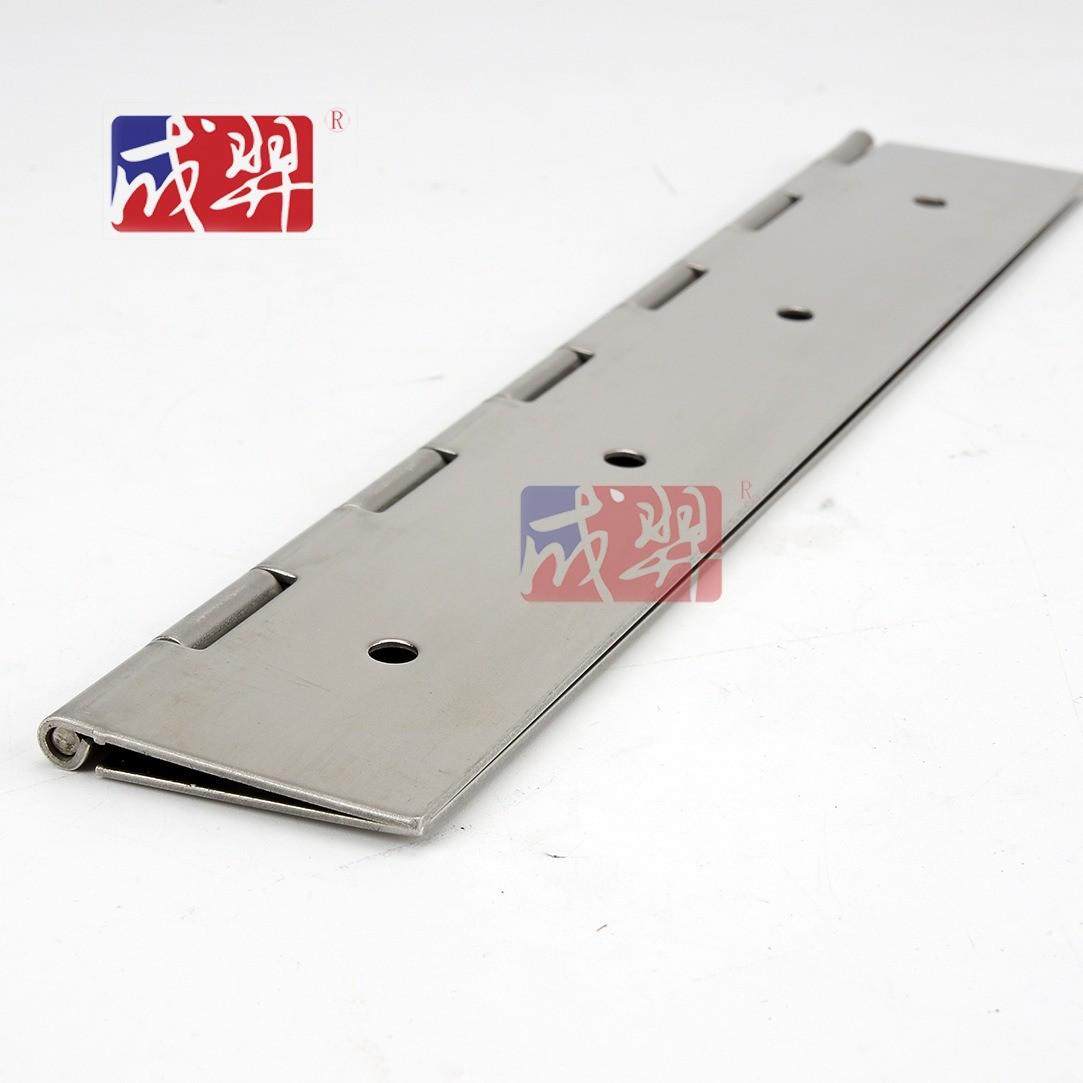 201/304不锈钢加长合页铰链排3.0mm厚轿厢长合页铰链长条重型折页