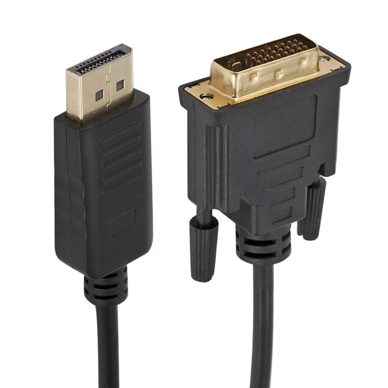 1.8米DP转DVI转换线显卡大DP转DVI接口显示器电视高清连接数据线