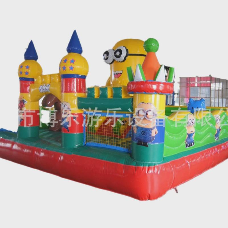 儿童乐园设备充气城堡】【充气城堡鲨鱼充气城堡滑梯游乐设备