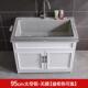 g3yn太空铝石英石深盆浴洗衣柜阳台洗衣池洗衣盆一体带搓板不锈钢