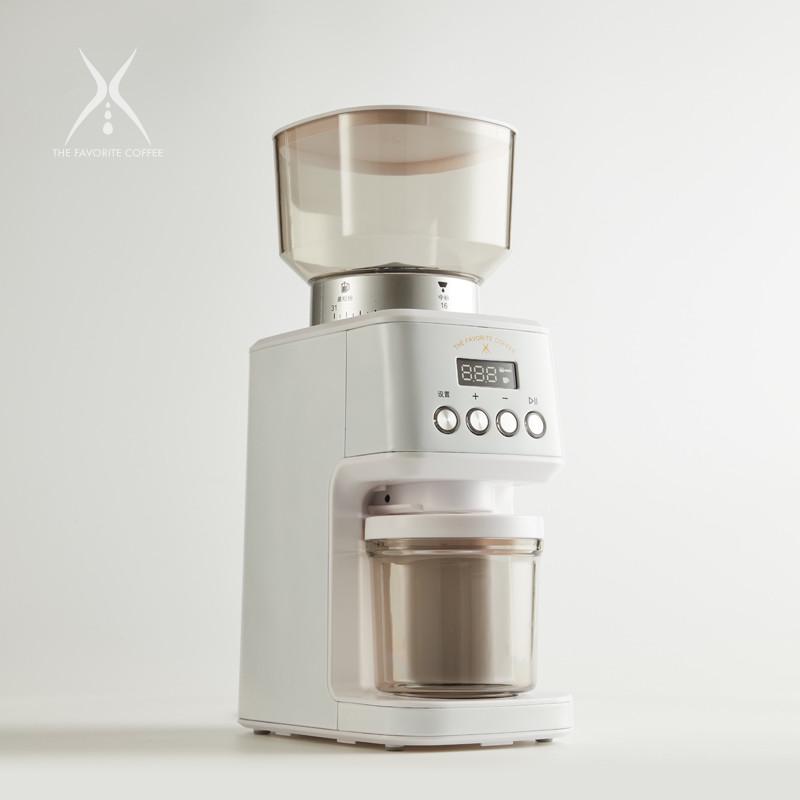 远岸 咖啡豆磨豆机定时定量电动磨粉器具迷你小型家用自动研磨机