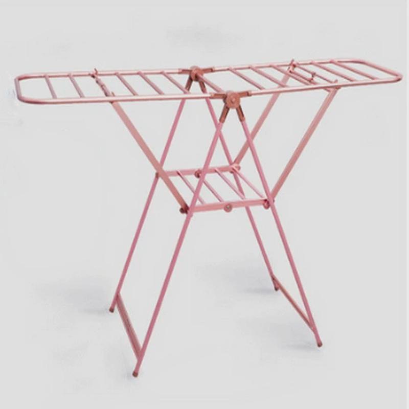 w好帮手铝合金不锈钢折叠挂衣架落地晾衣架阳台晒衣架翼落地衣架