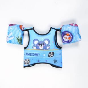 儿童浮力救生衣适合男孩女孩大浮力衣学习游泳训练用品手臂圈