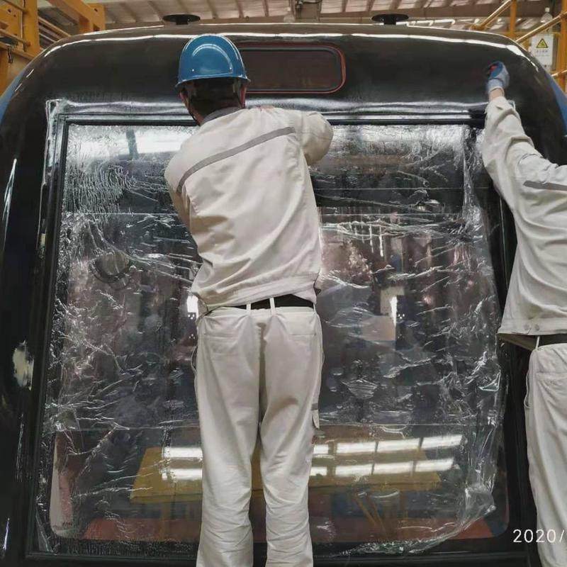 pc板前窗聚碳酸酯胶前窗pc玻璃夹板前窗智利动车组前窗玻璃备件