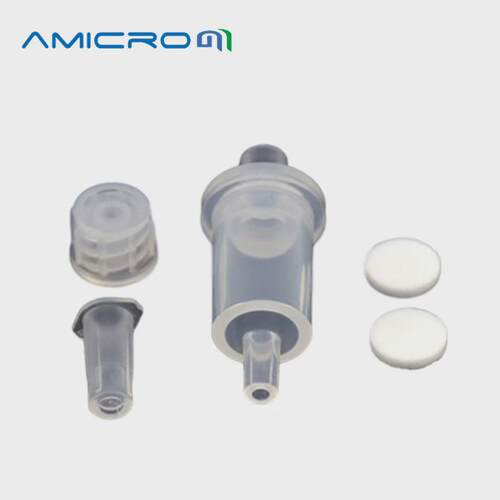 a04303生物过滤柱1ml柱相萃取串联空固空柱管密封塞2个筛板套装