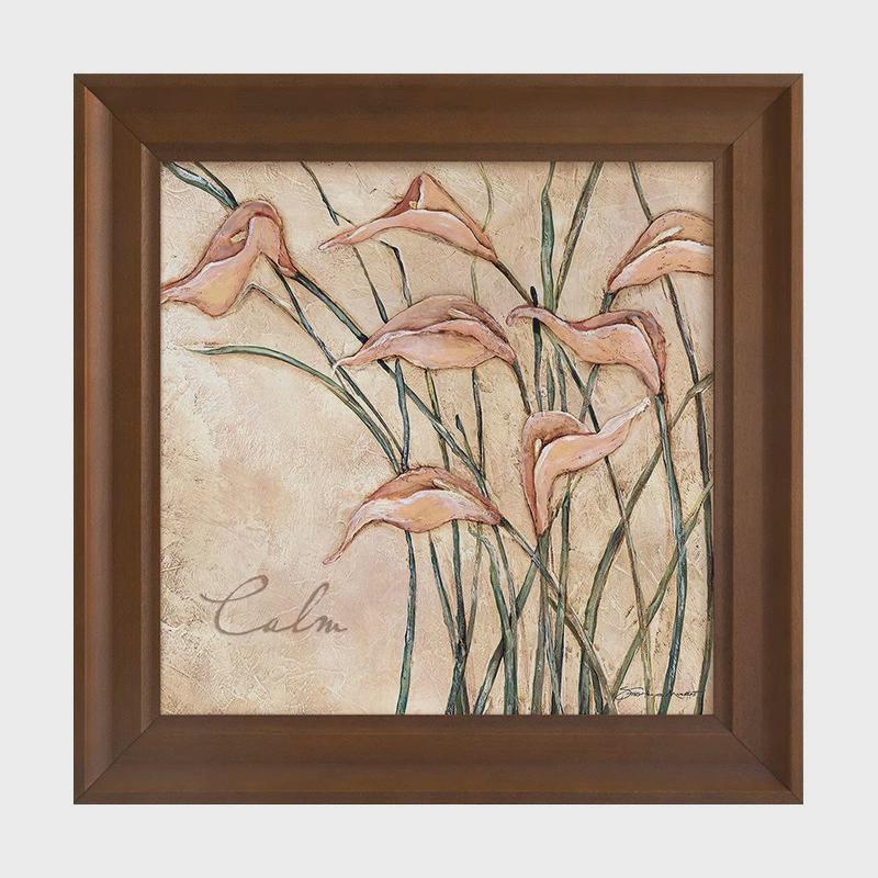 法式中古风装饰画复古餐桌边挂画美式客厅奶油风高级感斗柜老钱风