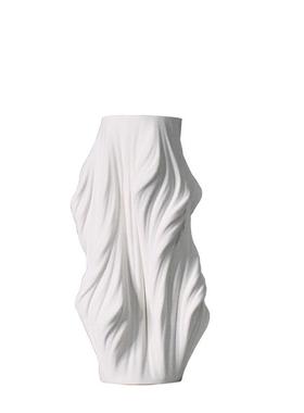 3d白色现代简约陶瓷花瓶摆件北欧样板房售楼部客厅家居插花花器