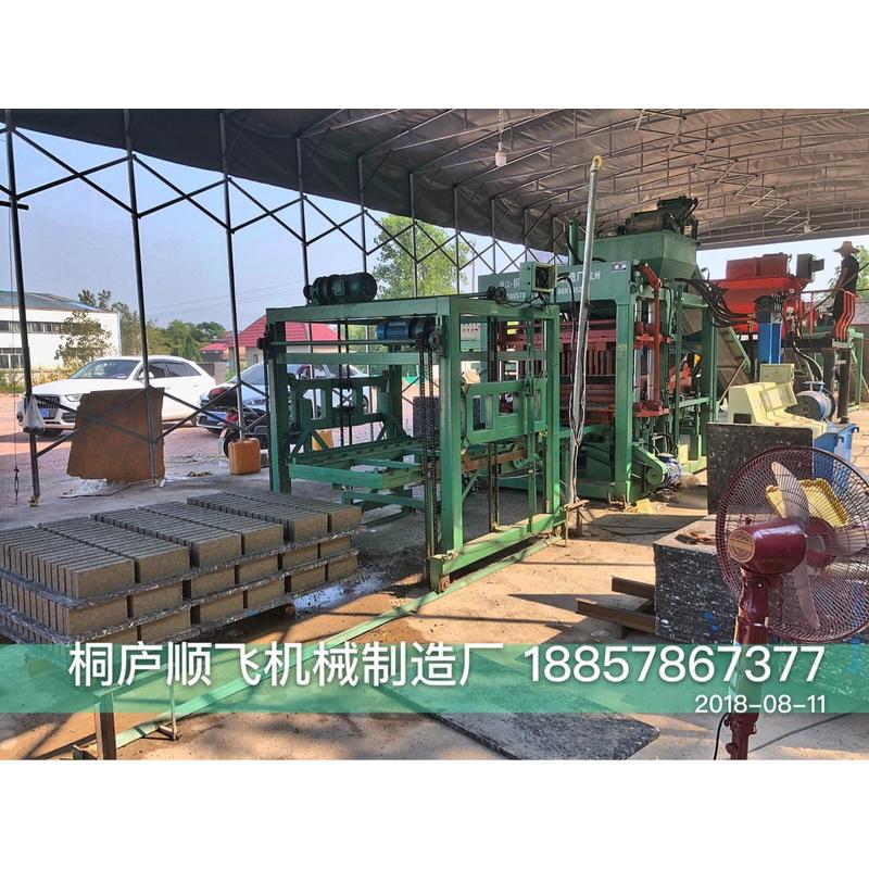 sfqt5-15型全自动水泥砖烧砖机免机建筑垃圾处理设备