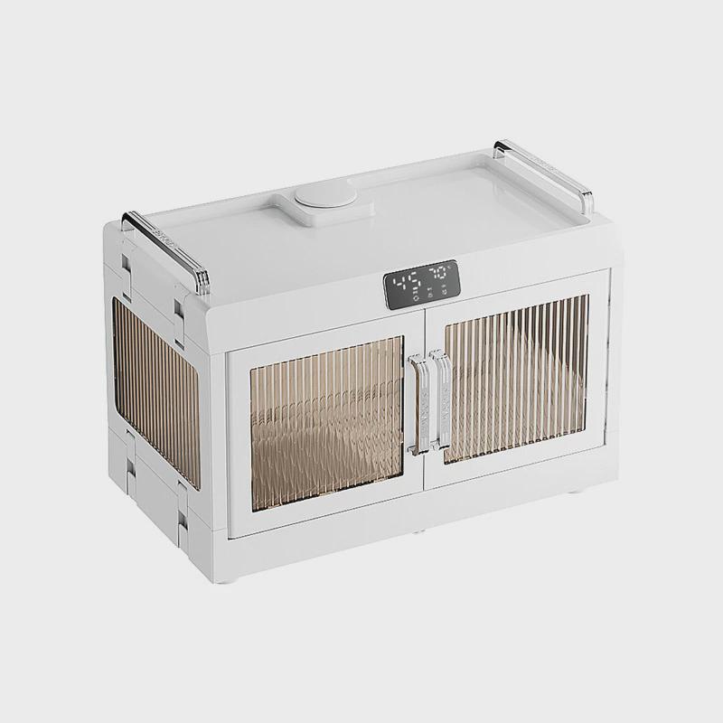 家用碗柜双层橱柜厨房收纳杯子奶瓶碗碟沥水磁吸收纳烘干置物碗架