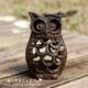 花园杂货 动物烛台 蜡烛铸铁挂件工艺品 猫头鹰摆件 欧式