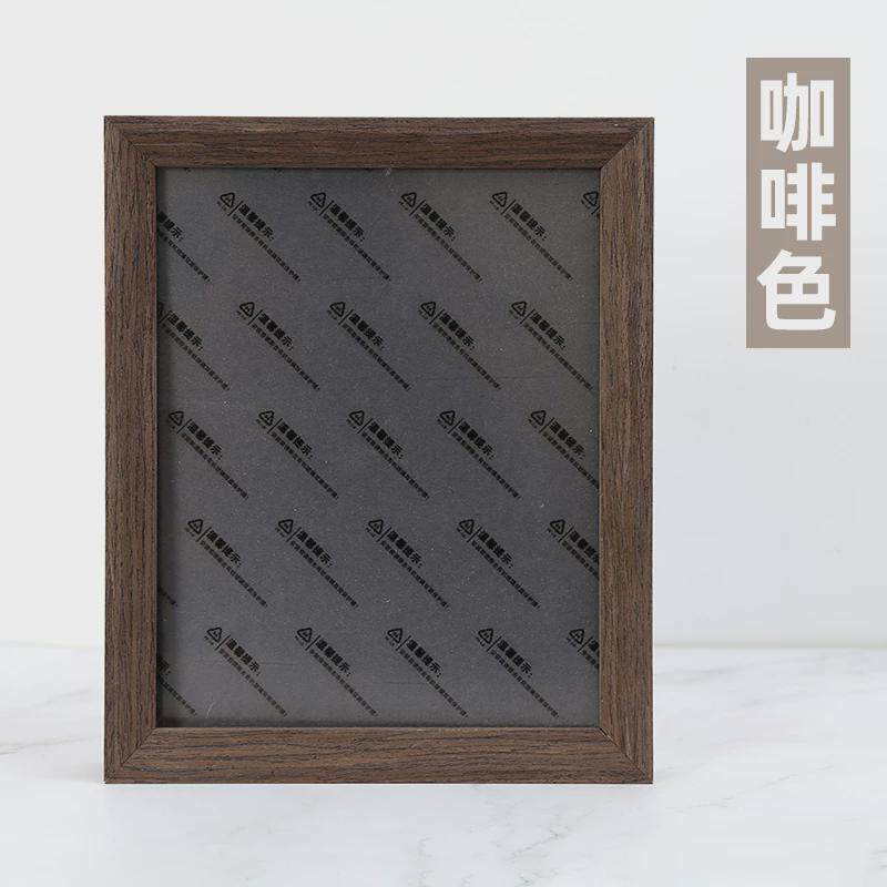 zq实木相框加洗照片20寸全家福婚纱照放大挂墙定制画框相片冲印