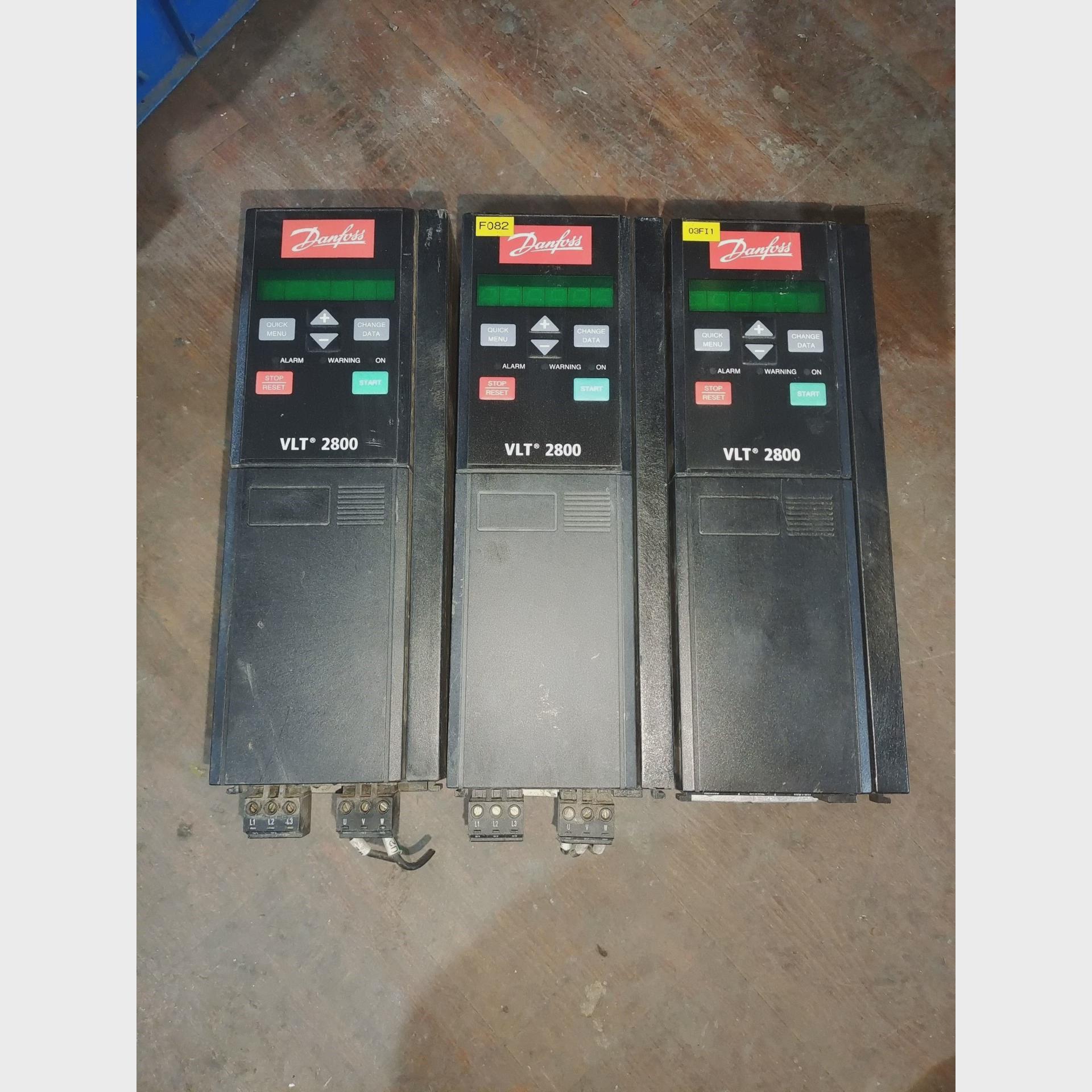 议价拆机丹佛斯变频器VLT2800系列2.2KW VLT2822