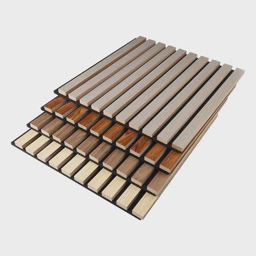 聚酯纤维木条吸音板隔音板琴房ktv墙面装饰私人影院格栅隔音材料