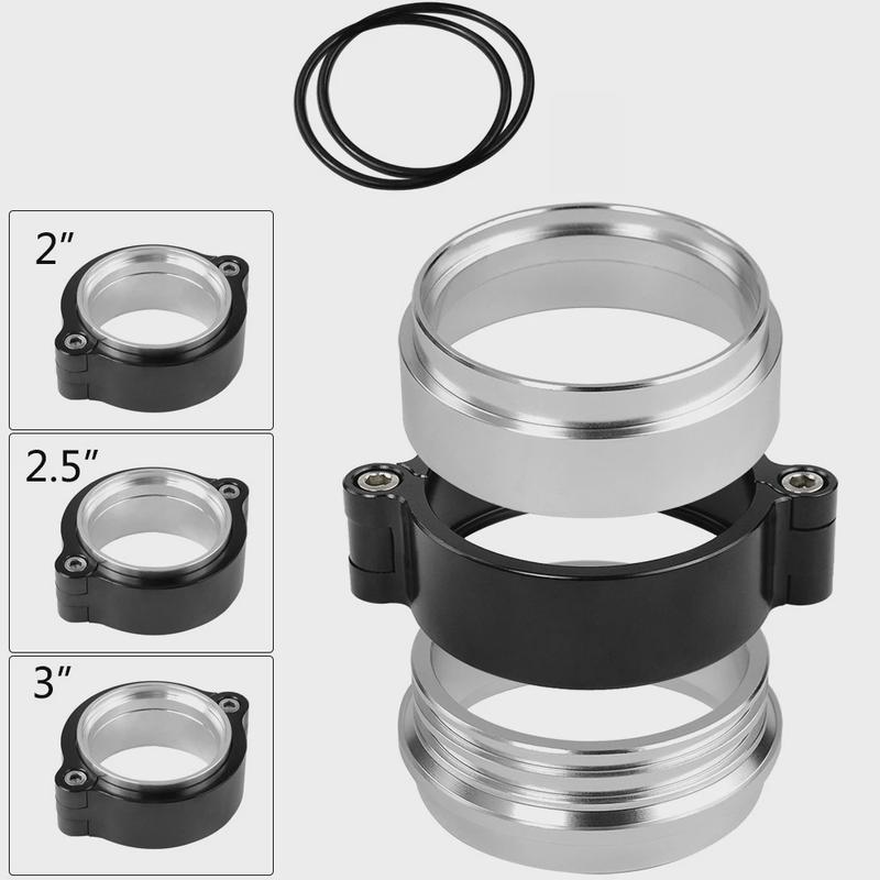 改装V型带法兰卡箍铝合金固定活动卡扣口径2