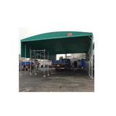 户外活动防疫推拉帐篷遮阳篷电动雨蓬伸缩移动大型篮球场雨棚