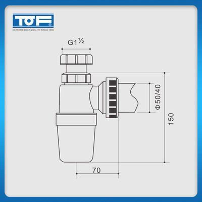 tof科恩实验室器新料p弯防臭化验室kp5