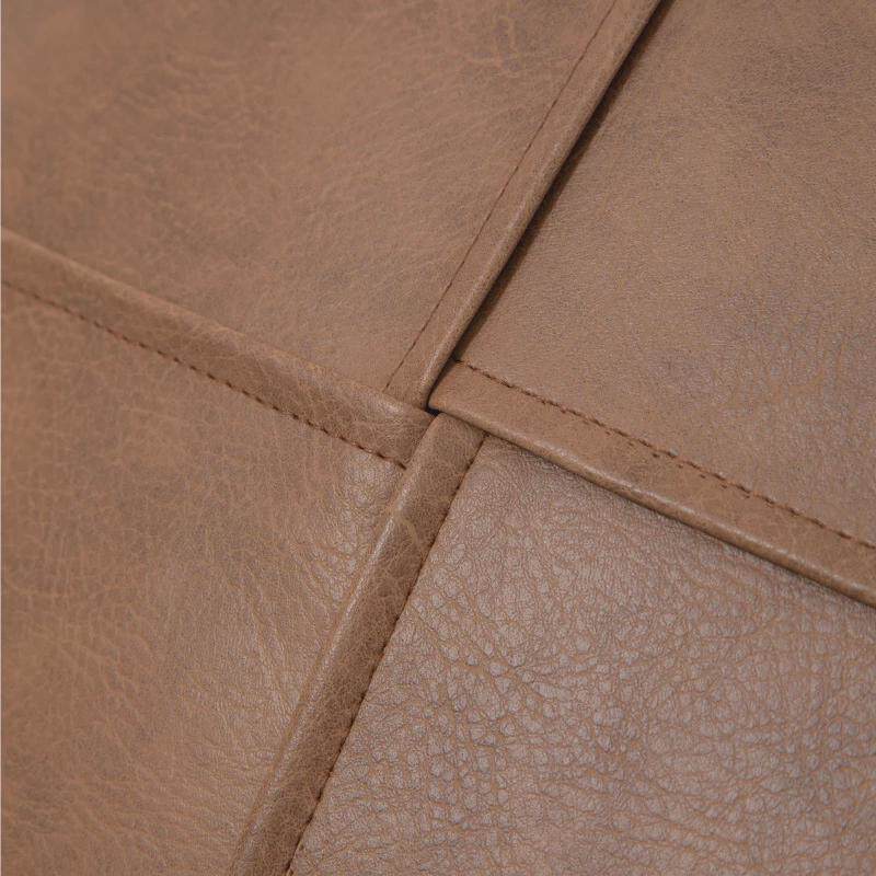 2026轻奢现代软皮PU彷真皮沙发汽车靠垫靠枕抱枕腰枕皮质枕套抱枕