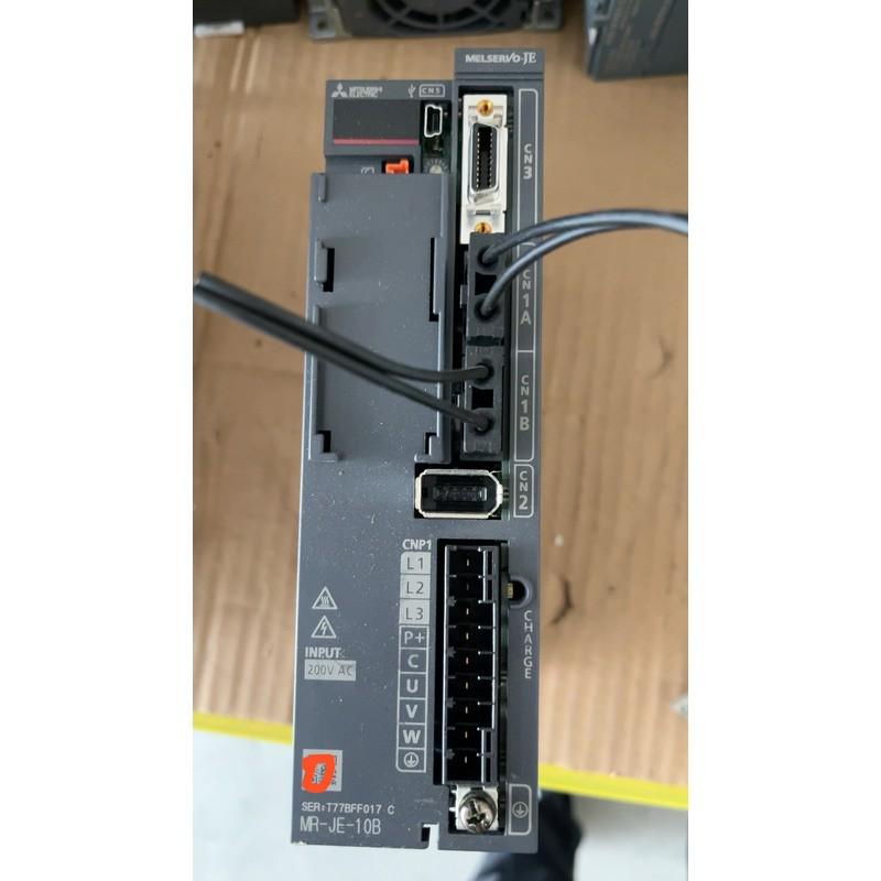 议价三菱100W伺服驱动器MR-JE-10B拆机现货，实物拍摄。