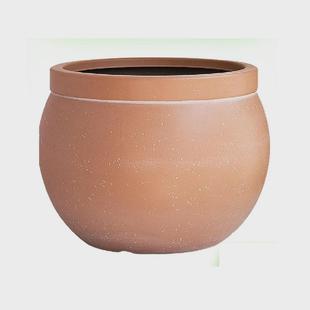 虹越嘉伯瑞仿陶花盆大肚盆树脂仿陶盆月季绣球种植盆复古大号花盆