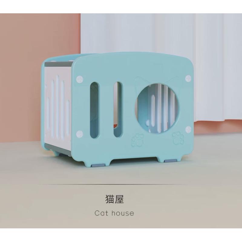 猫产房猫舍猫别墅宠物床太空舱猫窝狗窝宠物用品四季通用狗屋塑料