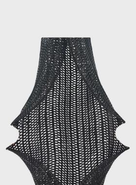 开口式自卷式编织管pet尼龙材质绝缘保护大型机械线路套管管