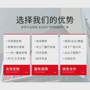 饰广告 uv彩白彩商超扶梯玻璃贴透明静电玻璃超透磨砂玻璃贴膜纸装