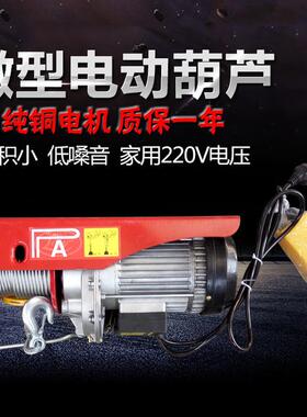 微型电动葫芦钢丝绳力特厂家批发欧电动葫芦pa800型220v电动葫芦