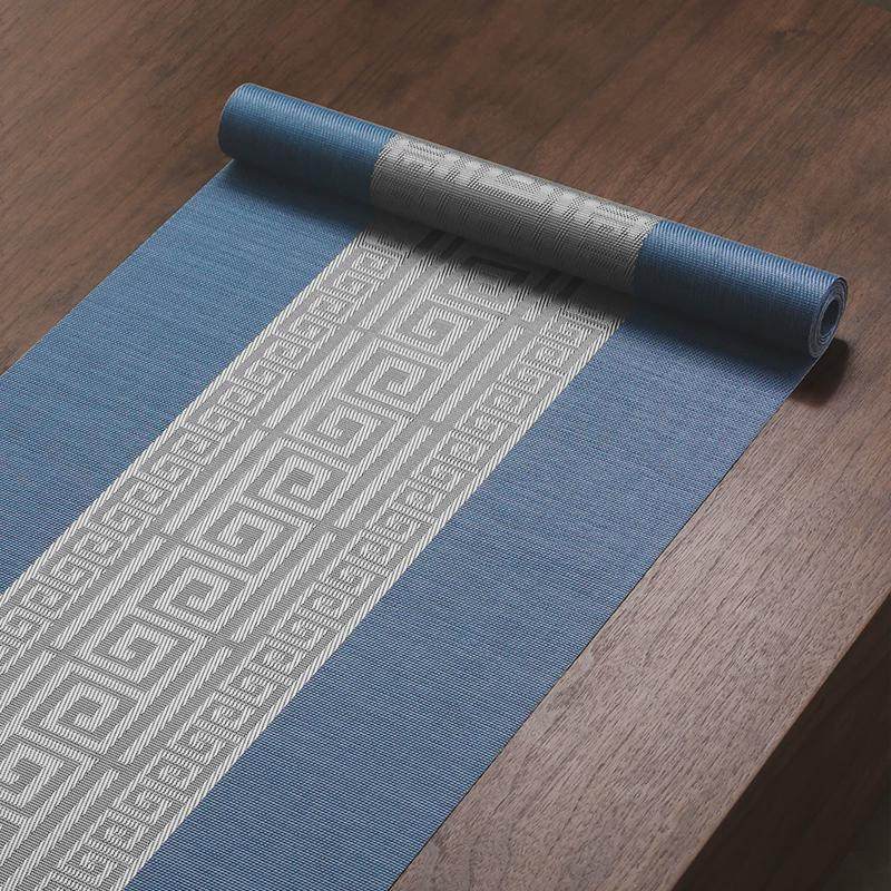 ip9d新中式茶席禅意茶垫桌旗桌布防水中国风垫茶盘茶壶垫茶席