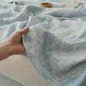 松弛感A类轻奢全棉三层纱毛巾被纯棉纱布被午睡盖毯可机洗空调被