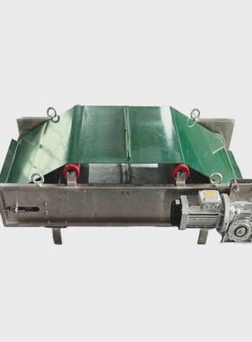 佛设备带式除铁器粉料高强铁杂质过滤输送带强磁辊式磁选诺斯