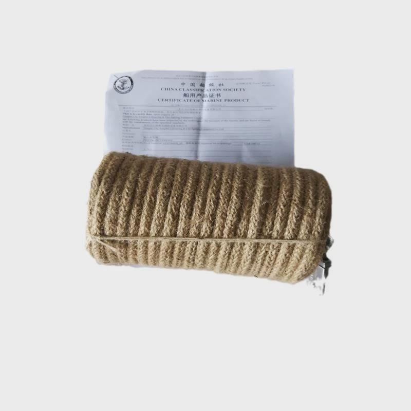 生产批发消防缆绳火绳救生艇首缆绳船用尼龙亚麻首耐