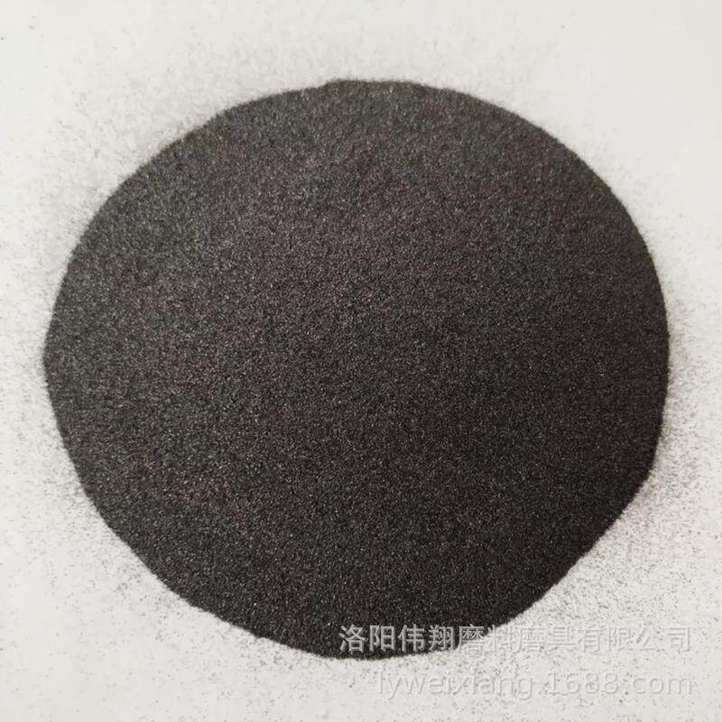 河南黑刚玉磨料30#46#120#树脂磨具用黑刚玉粒度砂黑刚玉厂家