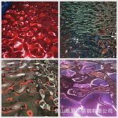 201水波纹不锈钢板大中小流动纹板压花纹板墙面吊顶装 饰波波浪