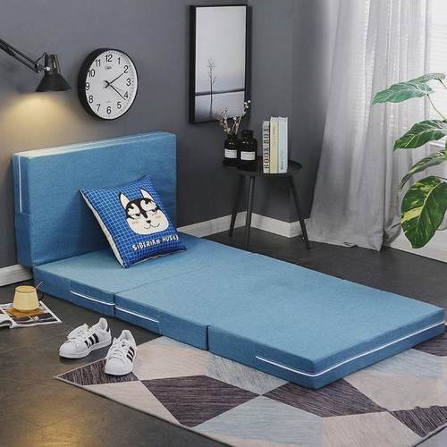 午睡垫海绵折叠床垫打地铺办公室单人午休息日式懒人榻榻米学生